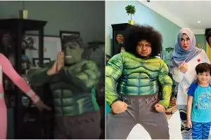 8 Aksi kocak Raffi Ahmad jadi Power Rangers beri kejutan Rafathar