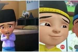 Viral video permintaan maaf Fizi usai bikin Upin Ipin sedih