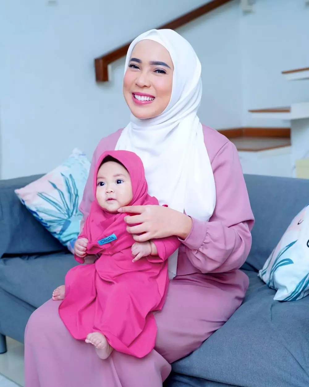 Potret kompak Fitrop dan sang putri Instagram Potret kompak Fitrop dan sang putri Instagram