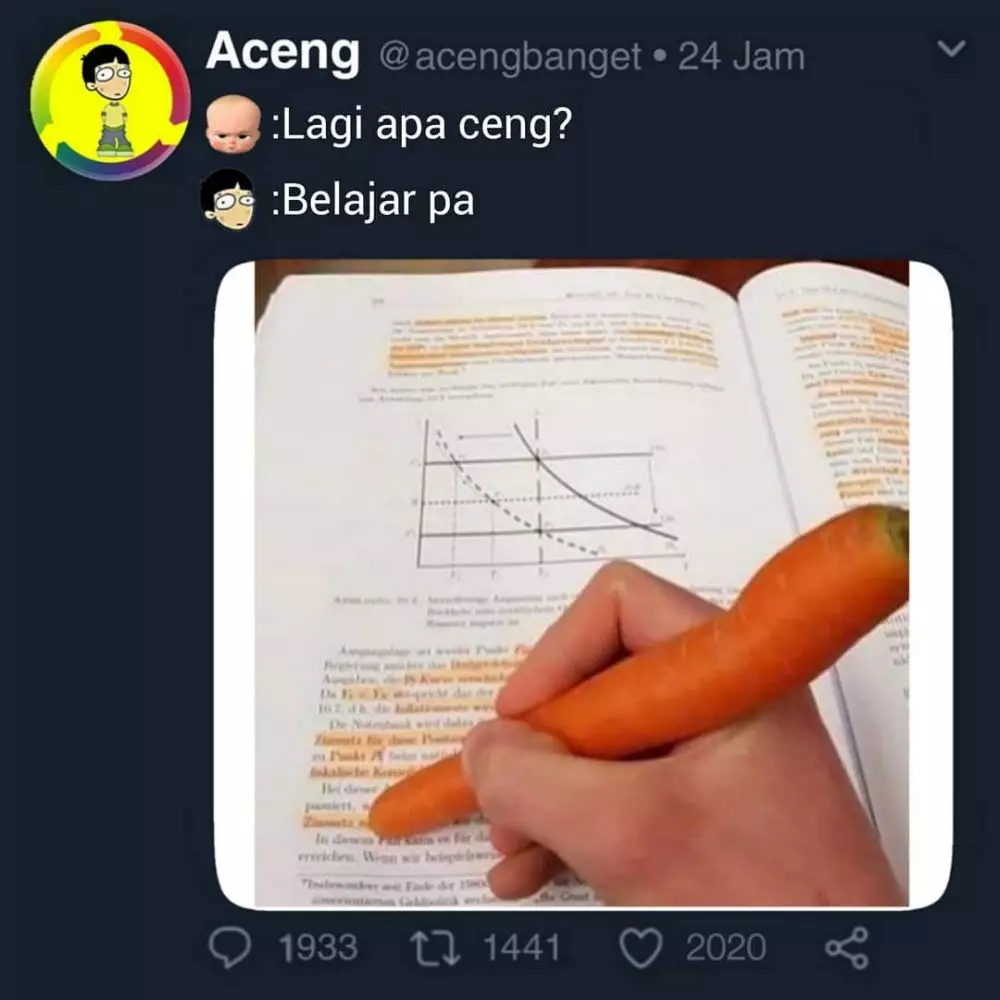meme lucu lagi belajar © 2020 instagram.com meme lucu lagi belajar © 2020 instagram.com