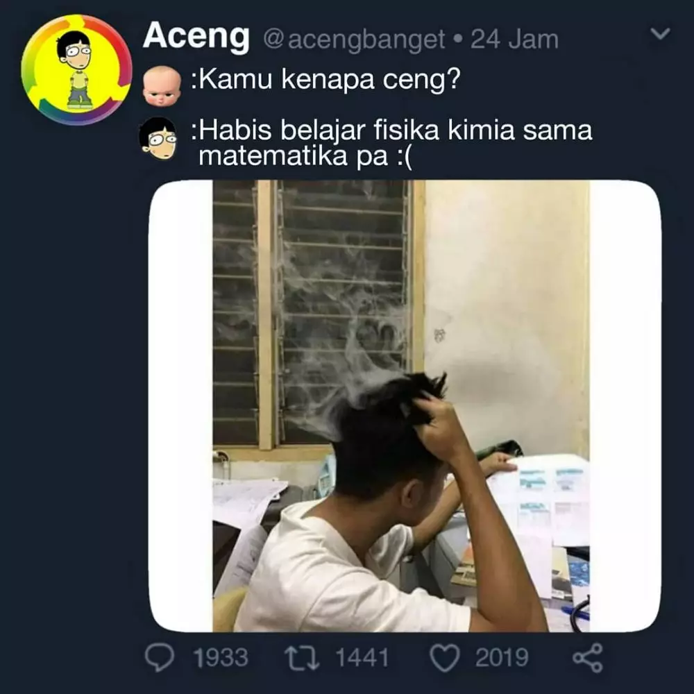 meme lucu lagi belajar © 2020 instagram.com meme lucu lagi belajar © 2020 instagram.com