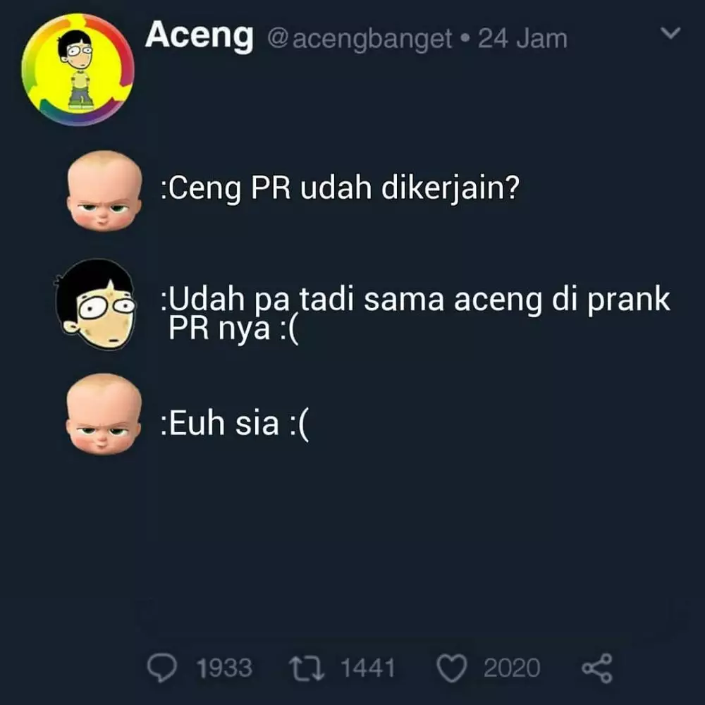 meme lucu lagi belajar © 2020 instagram.com meme lucu lagi belajar © 2020 instagram.com