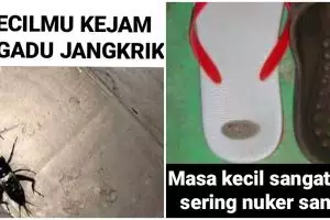 10 Meme lucu usilnya anak-anak ini bikin nostalgia masa kecil