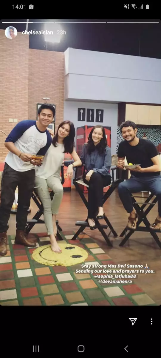 Dukungan Dwi Sasono © 2020 brilio.net