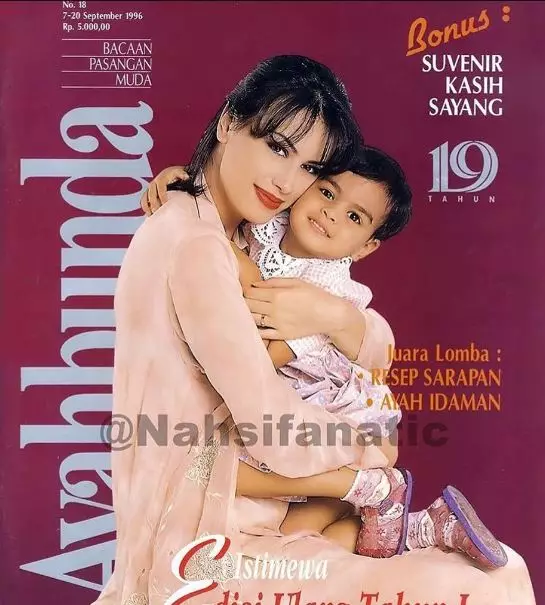 8 Potret masa kecil Eva Celia Instagram