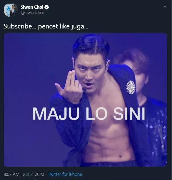 cuitan siwon bahasa indonesia © 2020 brilio.net