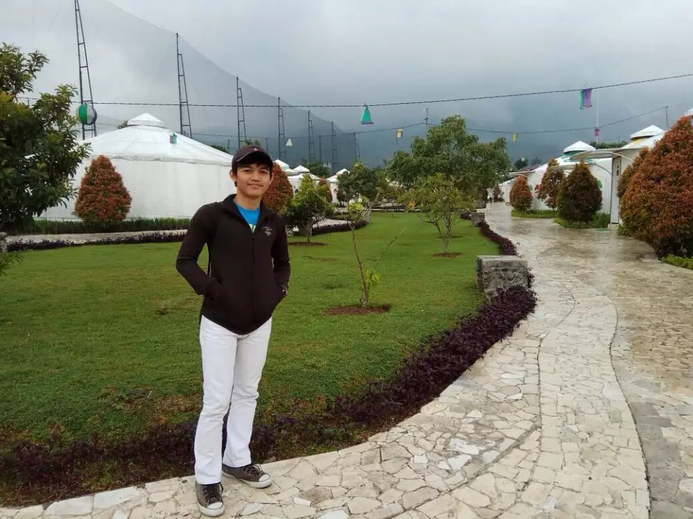 potret terbaru Bruce Lee kiper tim Madun Instagram