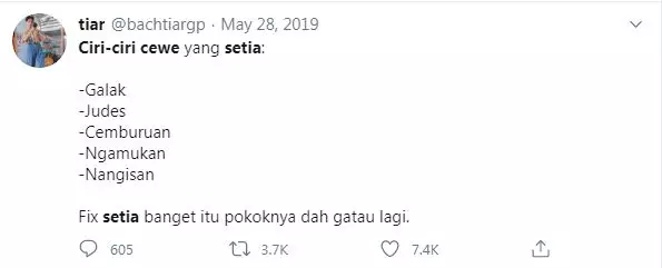 fakta tentang cewek Twitter fakta tentang cewek Twitter