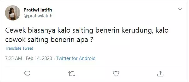 fakta tentang cewek Twitter fakta tentang cewek Twitter