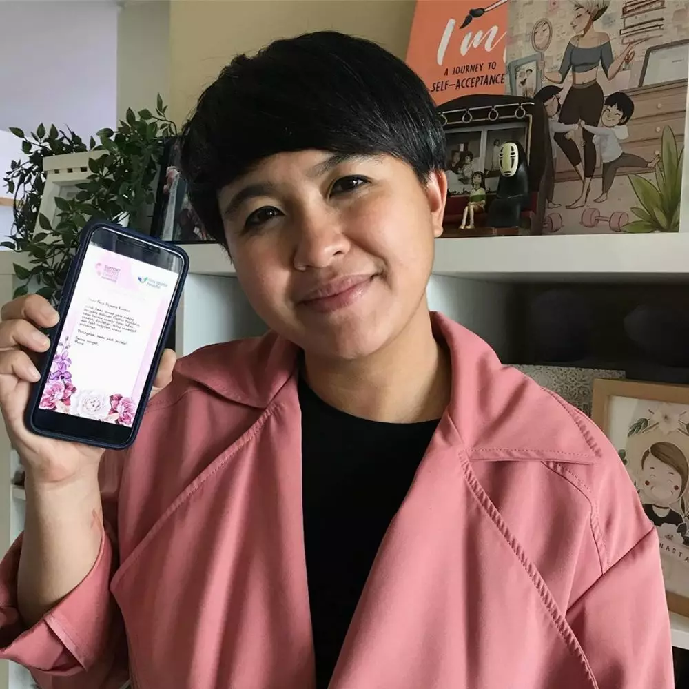 gaya rambut Meira  Instagram