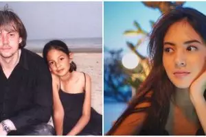 Jarang terekspos, ini 7 potret Aurelie Moeremans dan ayah bulenya