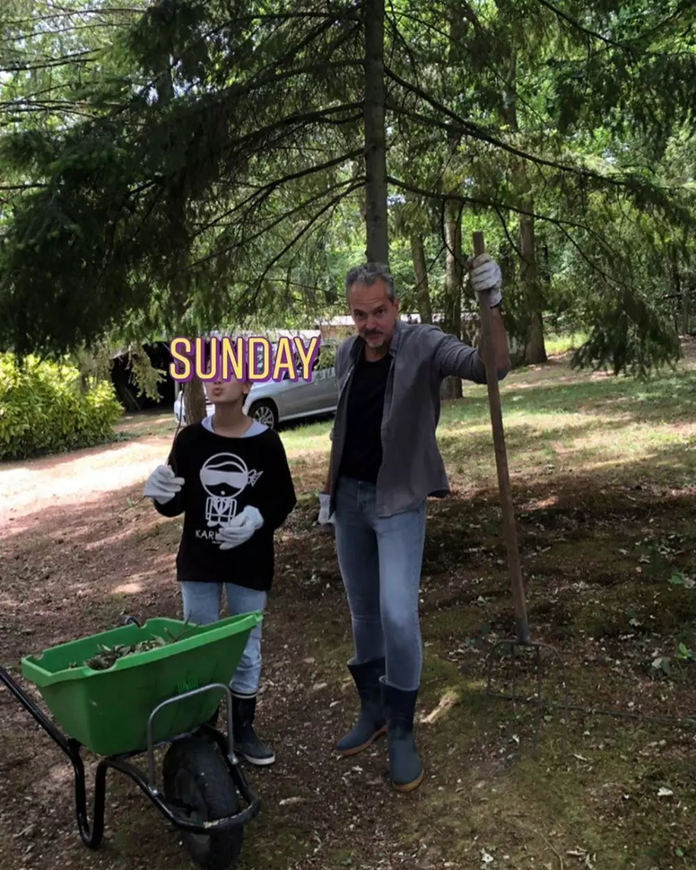 Rumah Anggun di Prancis Instagram