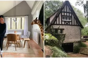 9 Potret rumah Anggun C. Sasmi di Prancis, bak di tengah hutan