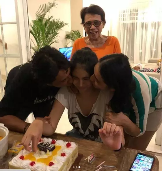 Potret akrab Bucek & Unique Priscilla Instagram