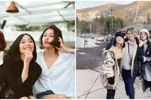 8 Potret Rinni Wulandari dan saudara ipar, kompak dan seru