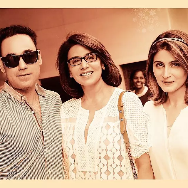 Neetu Kapoor dan putrinya Instagram