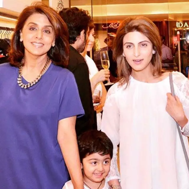 Neetu Kapoor dan putrinya Instagram