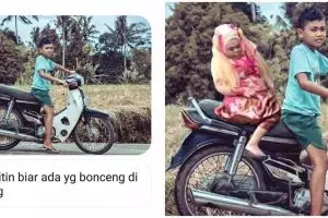 Potret 10 'korban' minta edit foto dapat jodoh, hasilnya kocak