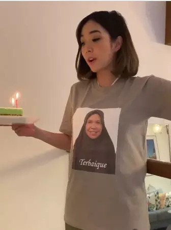 Gisel dan asistennya © 2020 brilio.net