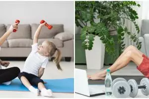 11 Manfaat push up dan sit up untuk kesehatan selama di rumah