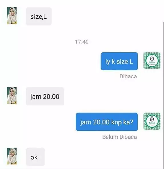 chat penjual pembeli nggak nyambung © 2020 brilio.net chat penjual pembeli nggak nyambung © 2020 brilio.net