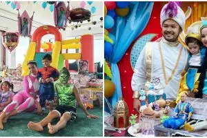 10 Seleb kenakan kostum bertema saat ulang tahun anak, totalitas