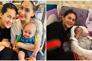 7 Potret kedekatan Nagita Slavina dan Paula Verhoeven, so sweet abis!