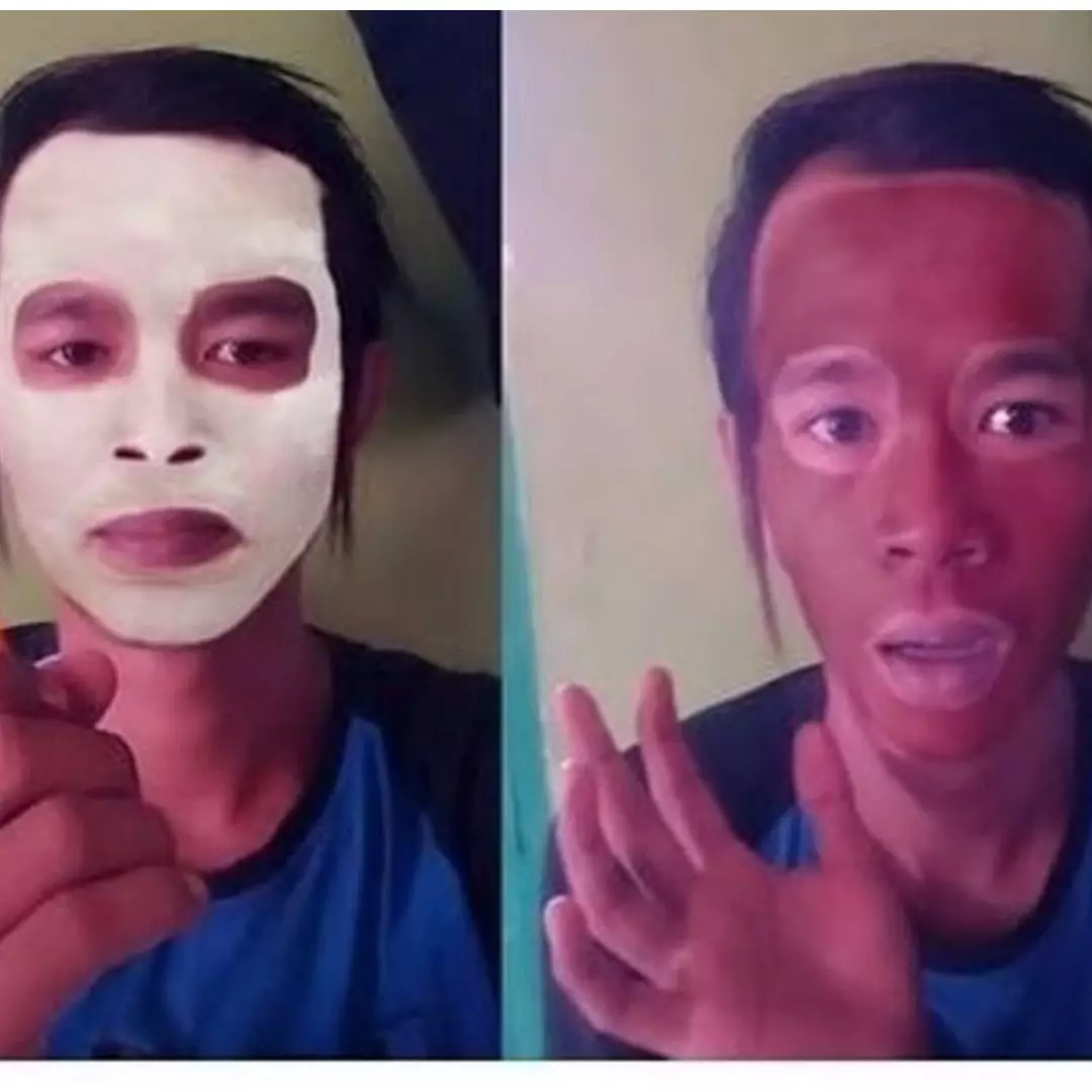 10 Momen lucu cowok pakai skincare ini bikin geleng kepala
