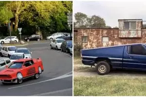 10 Penampakan mobil nyeleneh ini bikin auto geleng kepala