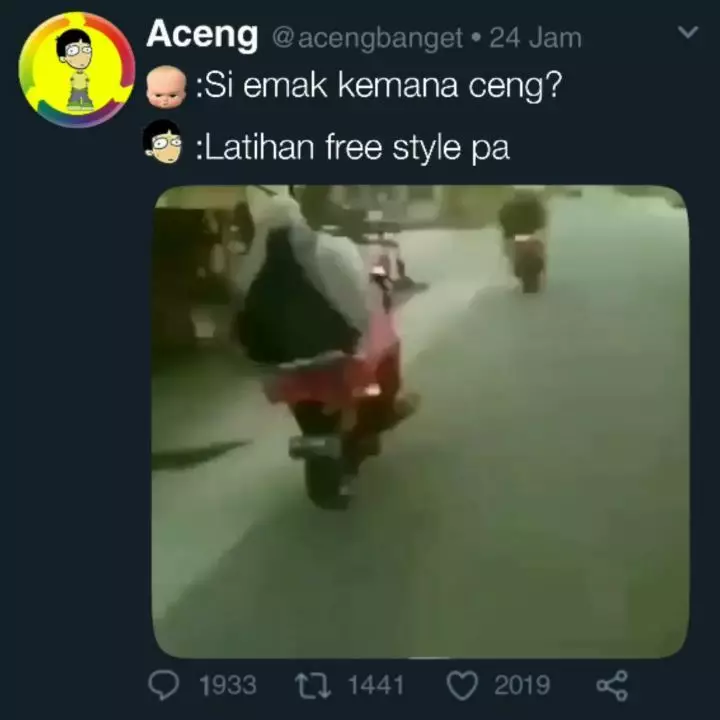 meme lucu nanyain emak © 2020 instagram.com