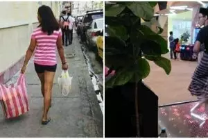 10 Momen absurd gaya fashion di tempat umum ini bikin gagal fokus