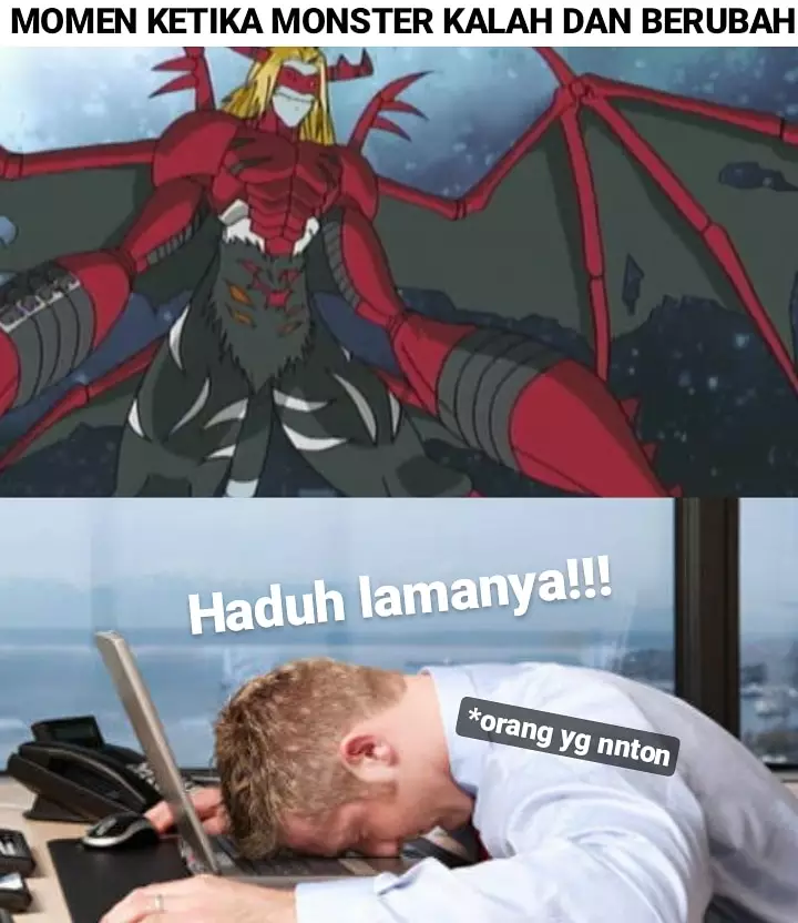 Meme adegan anime super lama Berbagai sumber Meme adegan anime super lama Berbagai sumber