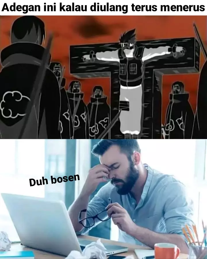 Meme adegan anime super lama Berbagai sumber Meme adegan anime super lama Berbagai sumber