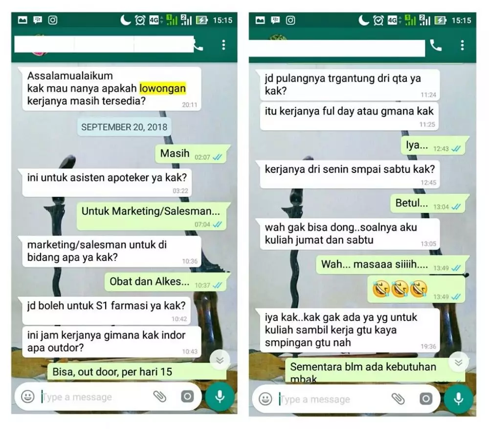 pencari kerja twitter