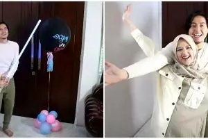 8 Momen bahagia Cut Meyriska dan Roger umumkan jenis kelamin anak