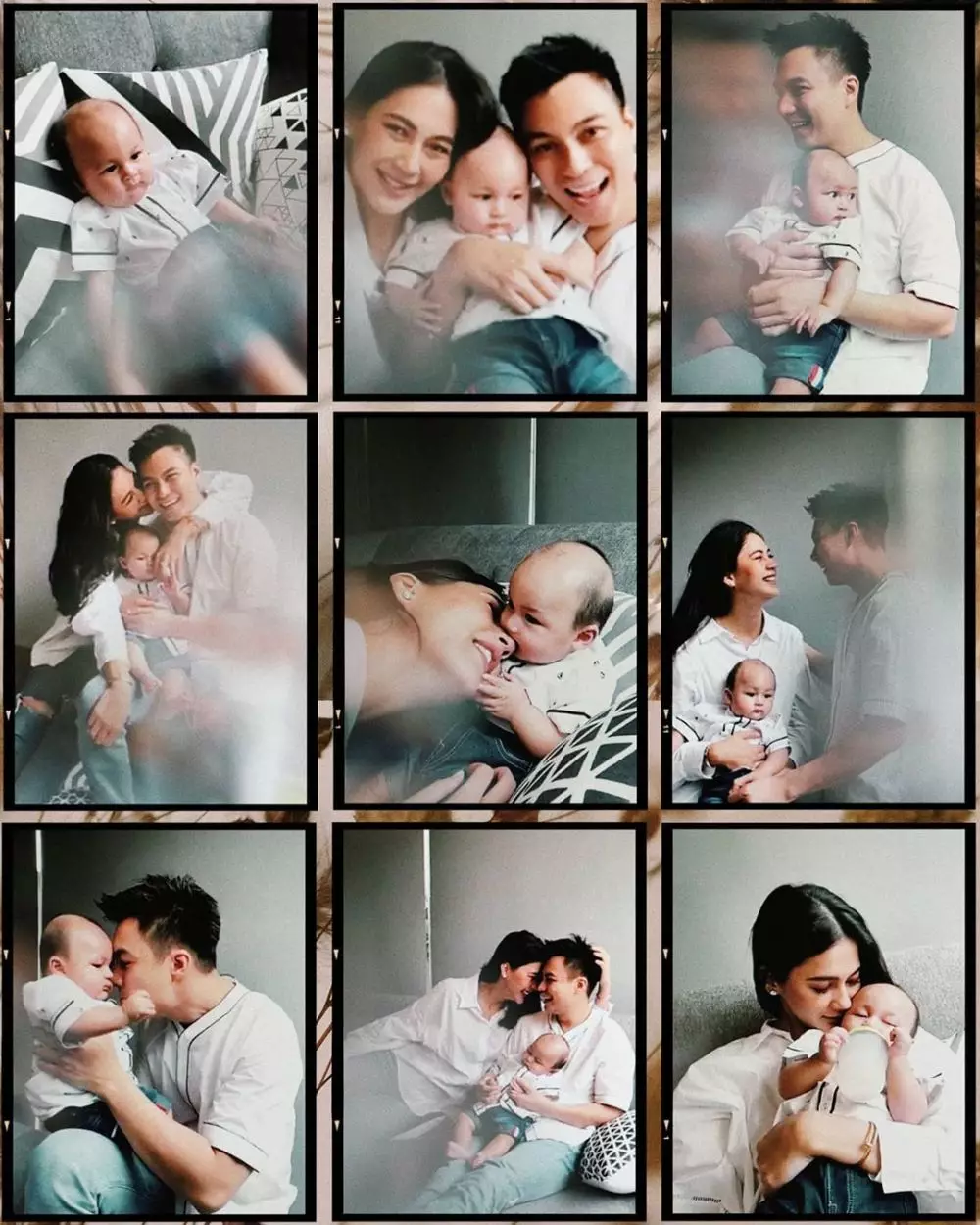 Pemotretan virtual keluarga Baim Wong Instagram