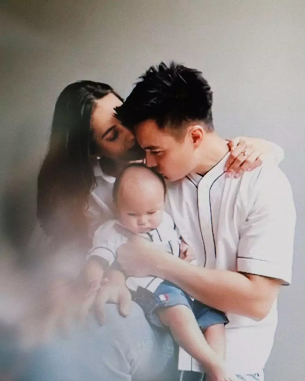 Pemotretan virtual keluarga Baim Wong Instagram