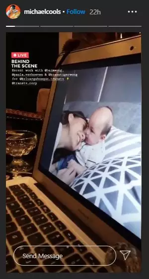 Pemotretan virtual keluarga Baim Wong Instagram