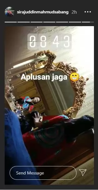 Penampakan kamar Zaskia Gotik Instagram