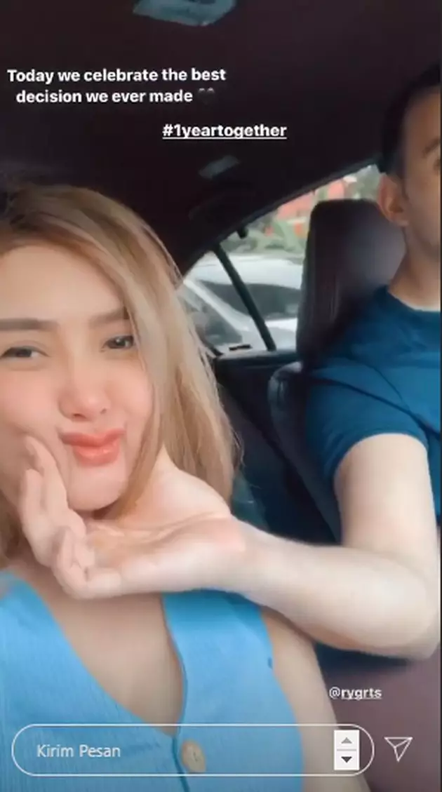 Anniversary Cita Citata dan kekasih Instagram/@cita_citata Anniversary Cita Citata dan kekasih Instagram/@cita_citata