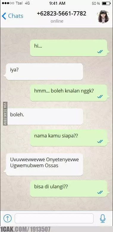 35 lewat whatsapp instagram