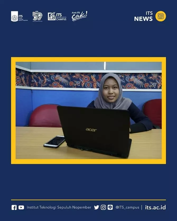 Kisah Lailatul Qomariah © 2020 brilio.net Instagram/@ITS_Campus via merdeka.com