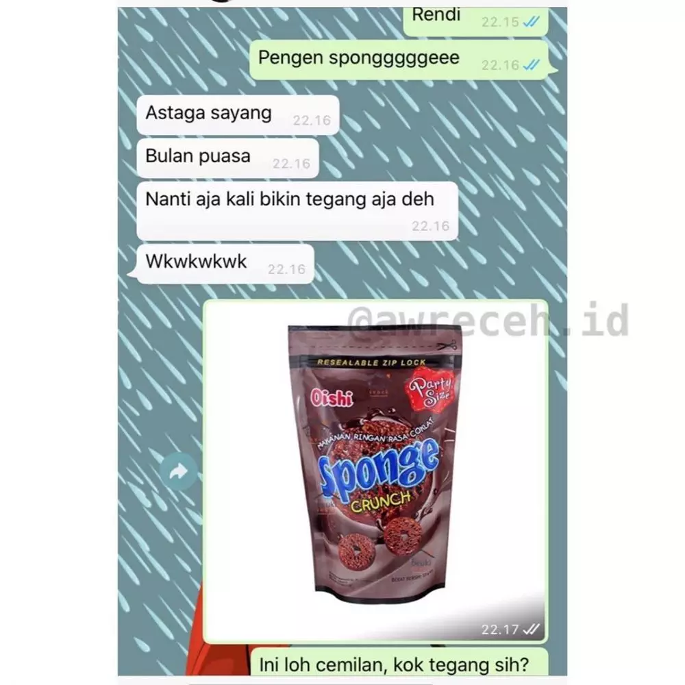 chat lucu salah nebak © 2020 instagram.com