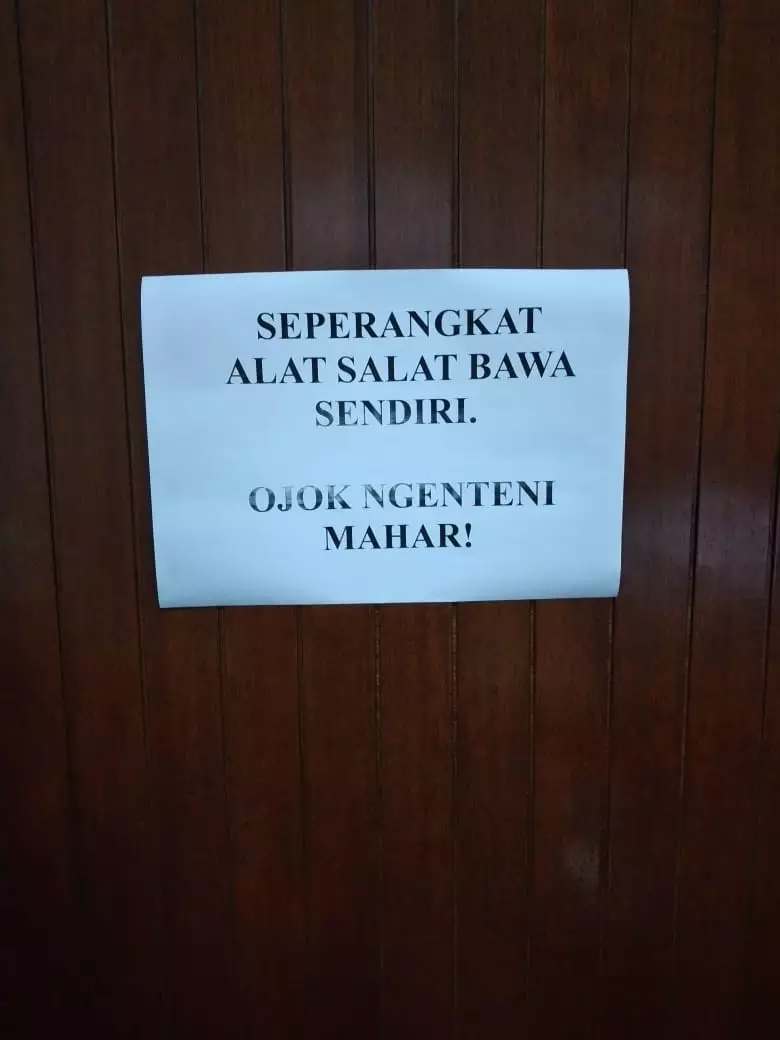 9 Pengumuman lucu di era New Normal Istimewa 9 Pengumuman lucu di era New Normal Istimewa