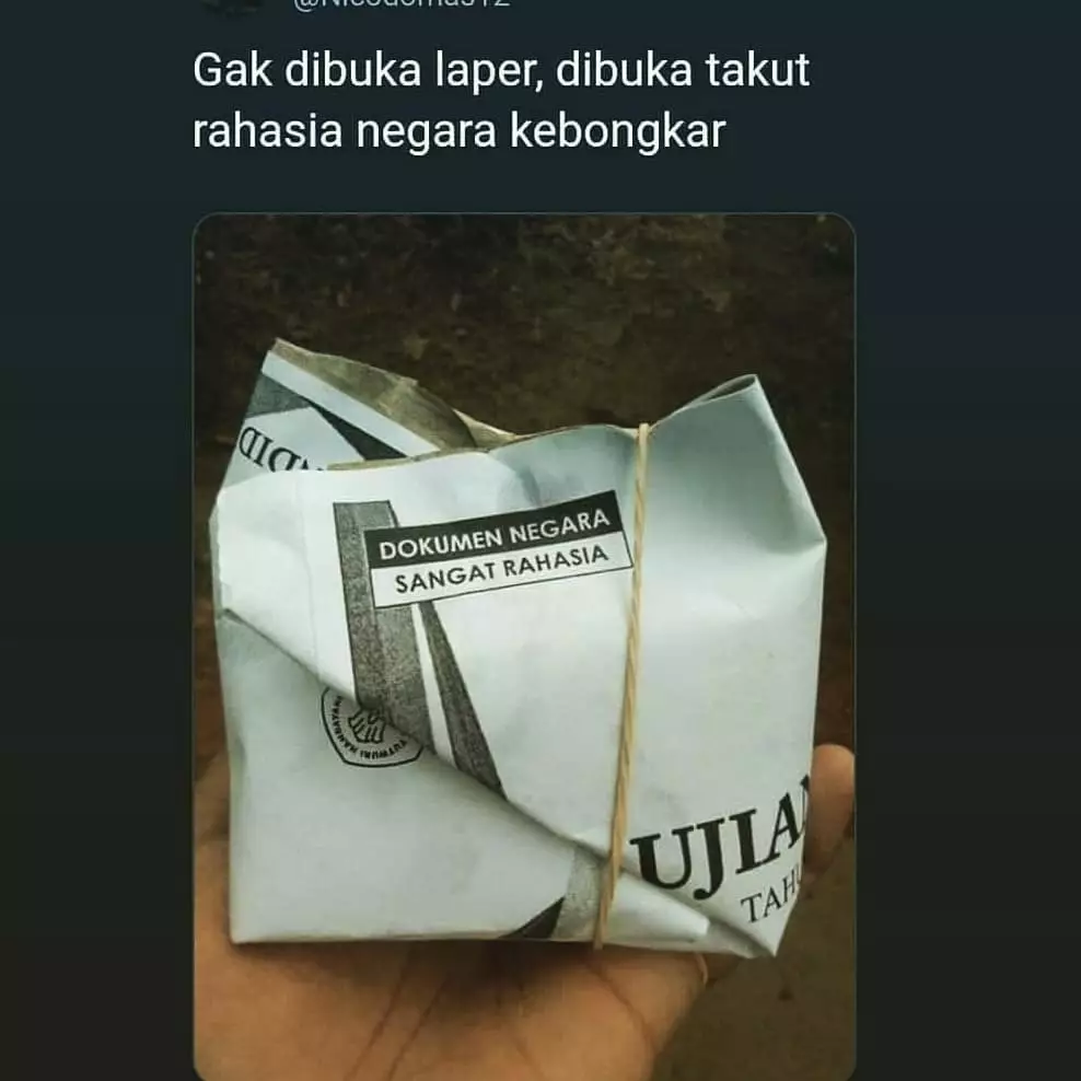 status lucu inovasi masakan © 2020 instagram.com