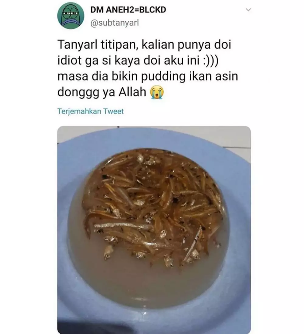 status lucu inovasi masakan © 2020 instagram.com