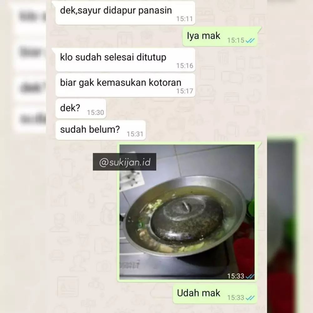 status lucu inovasi masakan © 2020 instagram.com