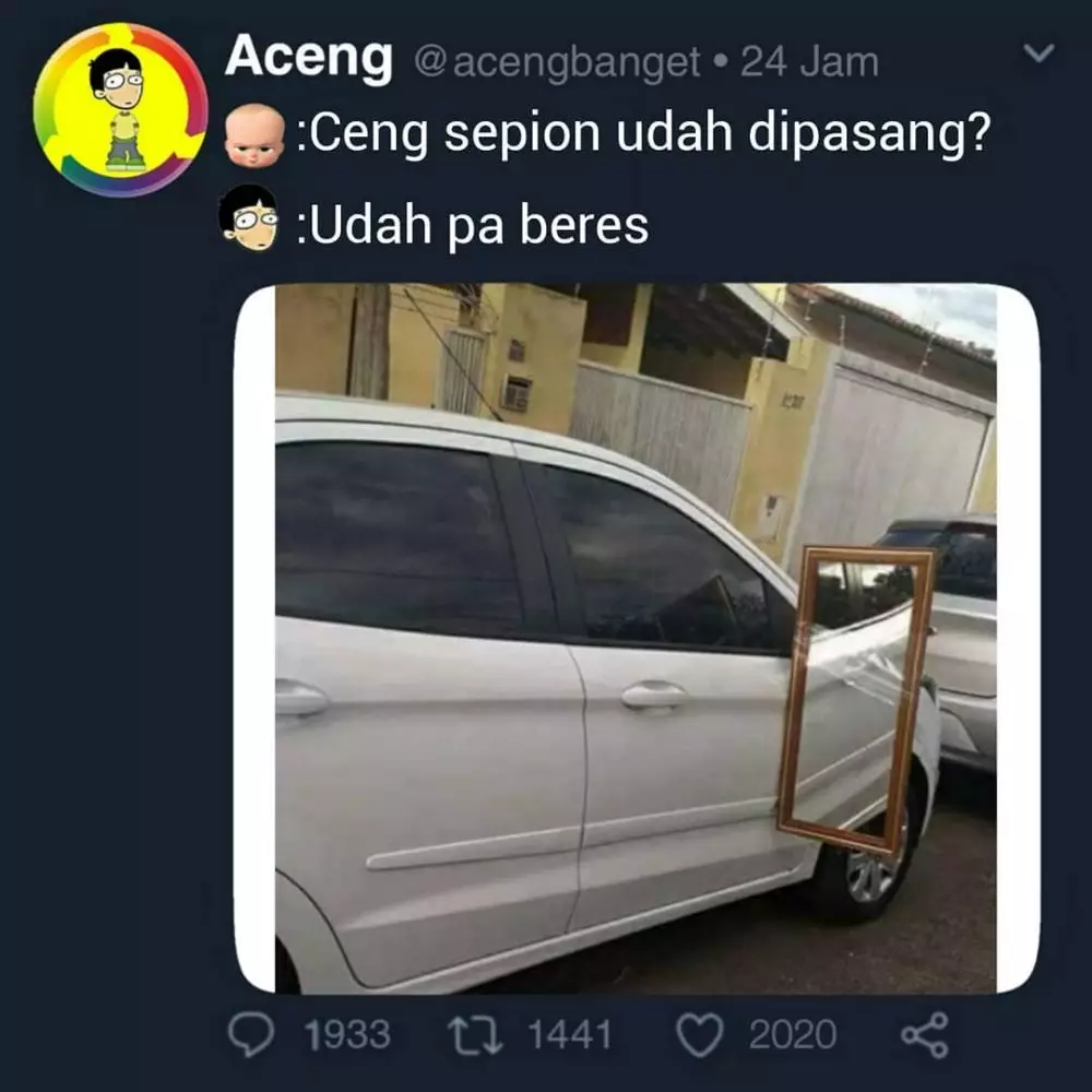 meme lucu benerin kendaraan © 2020 instagram.com meme lucu benerin kendaraan © 2020 instagram.com