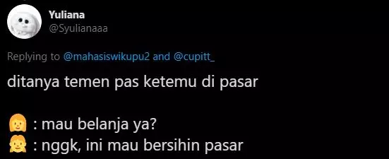 Percakapan basa-basi twitter