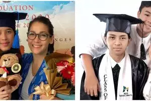 Momen 5 anak seleb wisuda virtual, foto keluarganya jadi sorotan